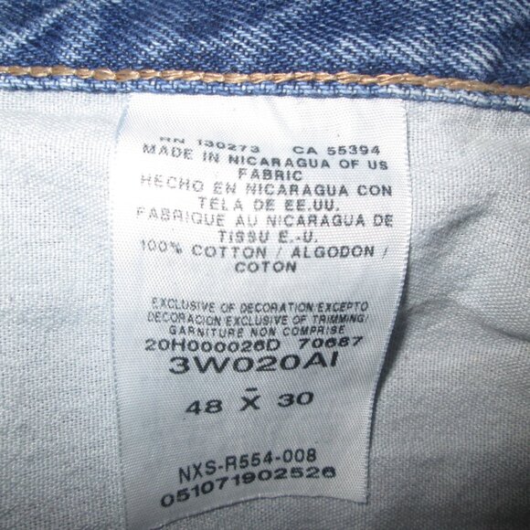 Wrangler Riggs Workwear Jeans Men's 48 X 30 Carpenter 3W020AI Distressed - Picture 7 of 7